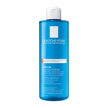 La Roche-Posay Kerium Doux Extra Gentle Cream Shampoo, Απαλό Σαμπουάν Συχνής Χρήσης για Ξηρά Μαλλιά 400ml