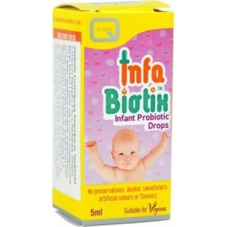 Quest Infa Biotix drops, Προβιοτικά για Βρέφη και Παιδιά σε Σταγόνες  5ml