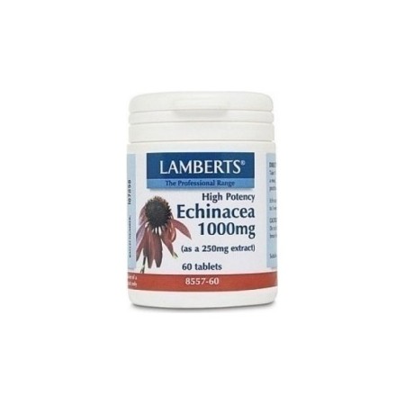 Lamberts Echinacea 1000mg, Συμπλήρωμα Διατροφής με Εχινάκεα για Ενίσχυση του Ανοσοποιητικού Συστήματος 60 ταμπλέτες