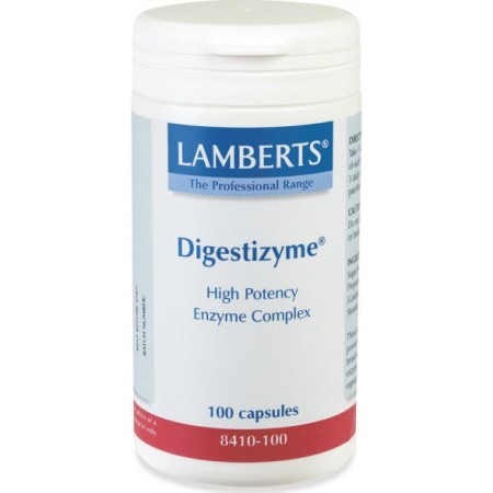 Lamberts Digestizyme, Φυτικά Πεπτικά Ενζυμα 100 κάψουλες