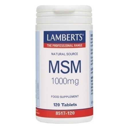 Lamberts MSM 1000mg, Συμπλήρωμα Διατροφής με Οργανικό Θείο 120 ταμπλέτες