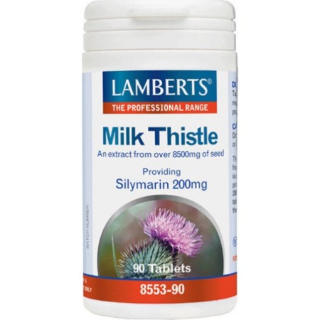 Lamberts Milk Thistle 6250mg, Συμπλήρωμα Διατροφής με Γαϊδουράγκαθο 90 ταμπλέτες