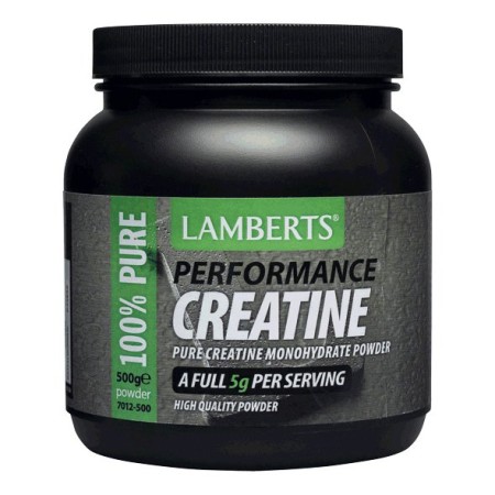 Lamberts Creatine Powder, Κρεατίνη για Αύξηση της Μυϊκής Μάζας 500gr