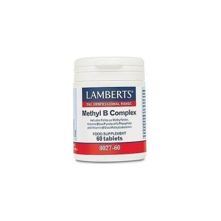 Lamberts Methyl B Complex, Συμπλήρωμα Βιταμινών Συμπλέγματος B, 60 ταμπλέτες