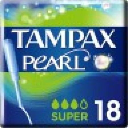 Tampax Pearl Super Ταμπόν με Απλικατέρ 18 τεμ