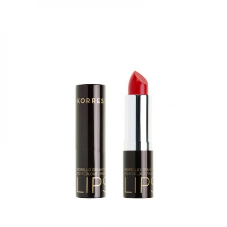 Korres Creamy Lipstick 54 Classic Red Morello, Κρεμώδες Κραγιόν Κλασσικό Κόκκινο 3.5gr