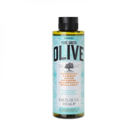 Korres Pure Greek Olive Σαμπουάν Λάμψης για Κανονικά Μαλλιά 250ml