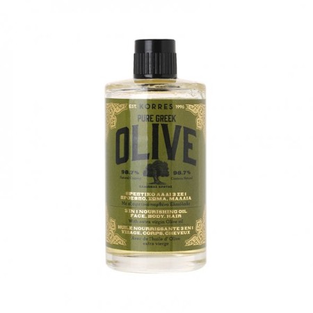 Korres Olive Θρεπτικό Λάδι 3 Σε 1 Ελιά Πρόσωπο/Σώμα/Μαλλιά 100 ml