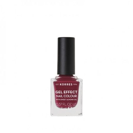 Korres 74 Berry Addict Gel Effect Nail Colour 11ml