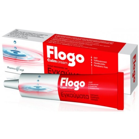 Pharmasept Flogo Calm Cream, Αναπλαστική Κρέμα για Εγκαύματα 50ml