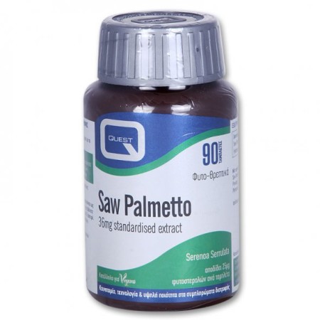 Quest Saw Palmetto 36mg Extract 90 ταμπλέτες