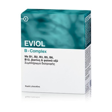 Eviol B-Complex Σύμπλεγμα Βιταμινών-Β 60caps