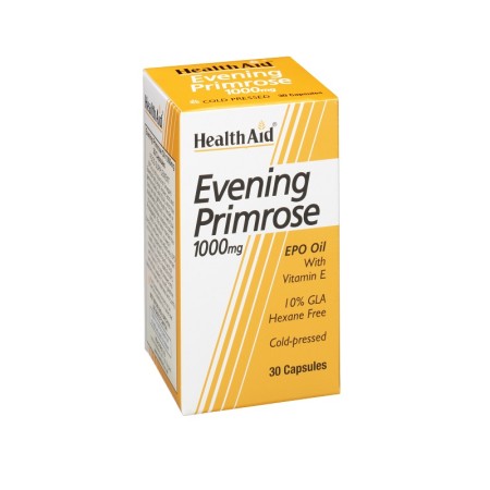 Health Aid Evening Primrose 1000mg, Έλαιο νυχτολούλουδου 30caps