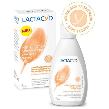 Lactacyd Classic Intimate Lotion, Απαλή Λοσιόν Καθαρισμού Ευαίσθητης Περιοχής 300ml