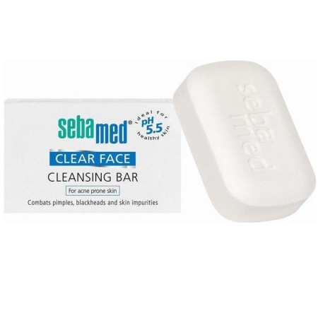 Sebamed Clear Face Cleansing Bar Σαπούνι Για Το Λιπαρό Με Τάση Ακμής Δέρμα, 100g