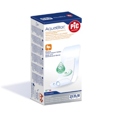 PIC AquaBloc Water and Antibacteria Plasters 10cm x 25cm  1τεμ.