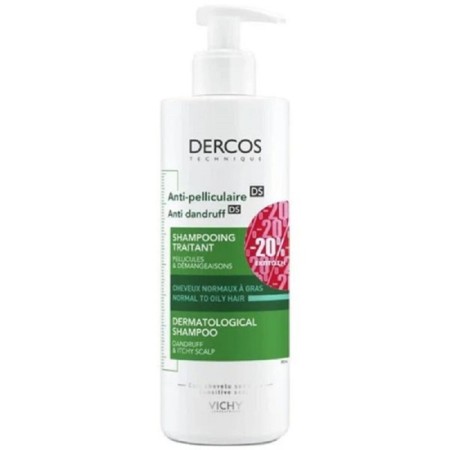 Vichy Dercos Shampoo Anti Dandruff DS - Αντιπιτυριδικό Σαμπουάν για Λιπαρά Μαλλιά, 390ml (PROMO -20%)