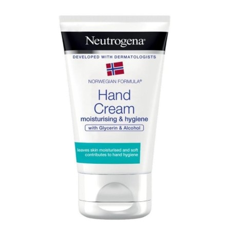 Neutrogena Hand Cream Moisturising & Hygiene With Glycerin & Alcohol 50ml