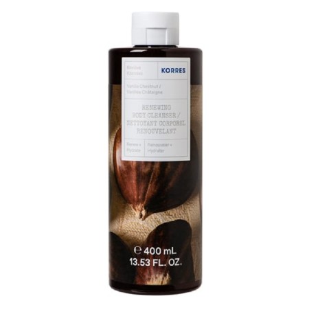 Korres Renewing Body Cleanser Vanilla Chestnut Αφρόλουτρο Βανίλια & Κάστανο, 400ml