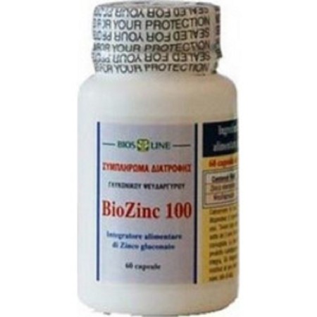 Biosline - BioZinc 100mg 60 κάψουλες