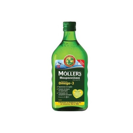 Mollers Μουρουνέλαιο Γεύση Λεμόνι 250ml