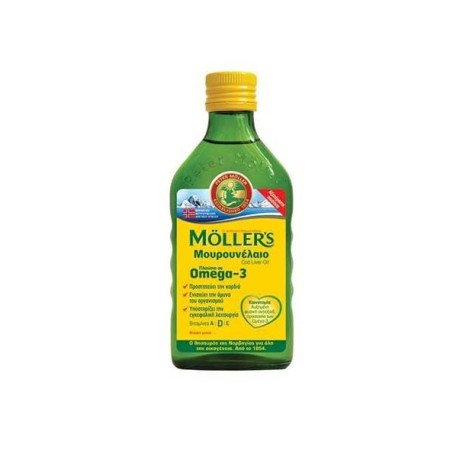 Mollers Μουρουνέλαιο natural Φυσική Γεύση 250ml