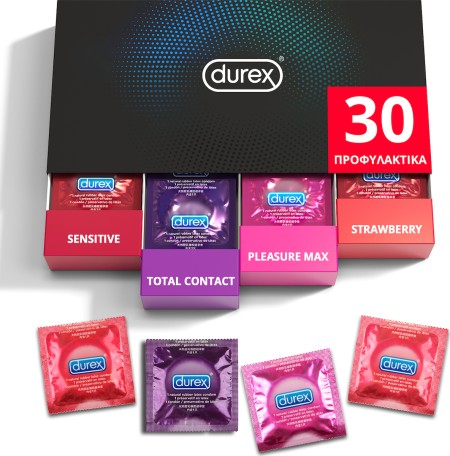 Durex - Love Premium Collection Pack 30 προφυλακτικά