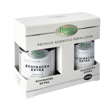 Power Of Nature Platinum Range Echinacea Extra 2x30 ταμπλέτες Συμπλήρωμα για την Ενίσχυση του Ανοσοποιητικού