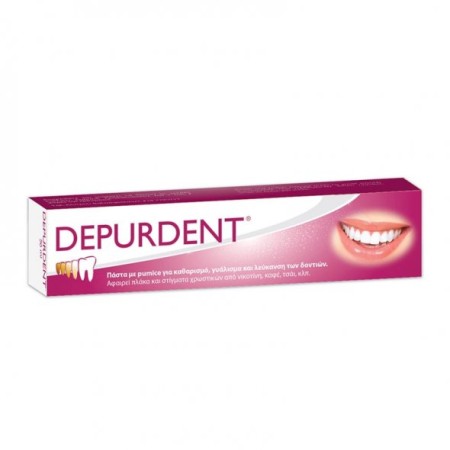 Depurdent, Οδοντόπαστα για Καθαρισμό, Γυάλισμα και Λεύκανση 50ml