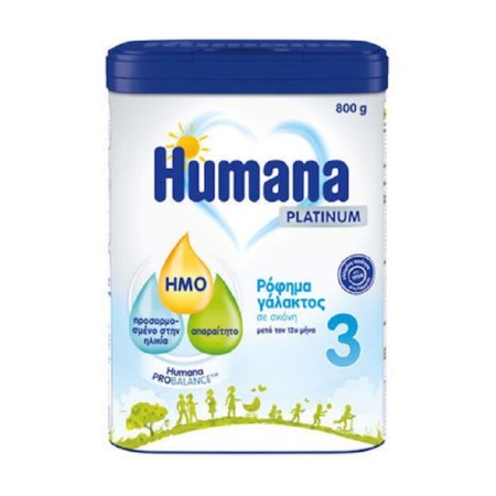 Humana Platinum My Pack Νο3 Βρεφικό Γάλα Σε Σκόνη 12m+ 800gr