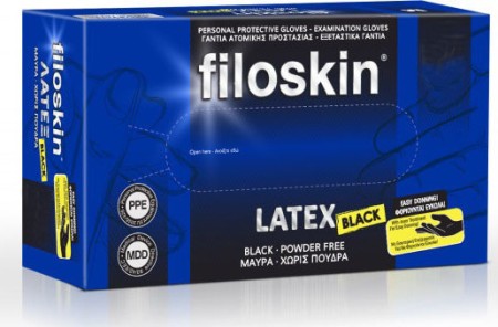Filoskin - Γάντια Latex Large χωρίς Πούδρα 100τμχ