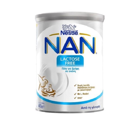 Nestle Γάλα σε Σκόνη Nan Lactose Free 0m+ 400gr