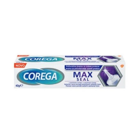 COREGA Max Seal Στερεωτική Κρέμα Για Τεχνητές Οδοντοστοιχίες 40g