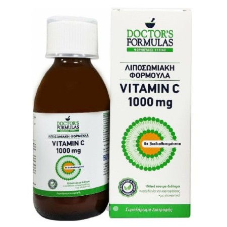 Doctors Formulas Vitamin C Λιποσωμιακή Φόρμουλα 1000mg 150ml