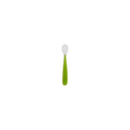 Chicco Κουτάλι Σιλικόνης Soft Πράσινο 6M+ (06828-51)