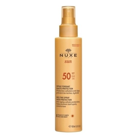 Nuxe Sun Spray Fondant SPF50 Haute Protection Face & Body 150ml