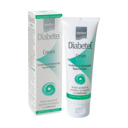 Intermed Diabetel Cream, Ενυδατική & Μαλακτική Κρέμα Ποδιών 125ml