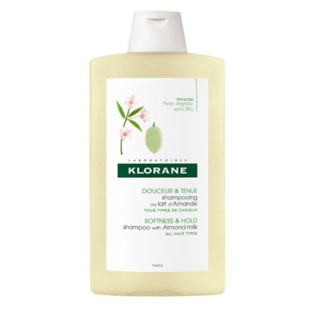 Klorane Almond Milk Volumising Shampoo, Σαμπουάν με γαλάκτωμα Αμυγδάλου για όγκο, απαλότητα & λάμψη 200ml