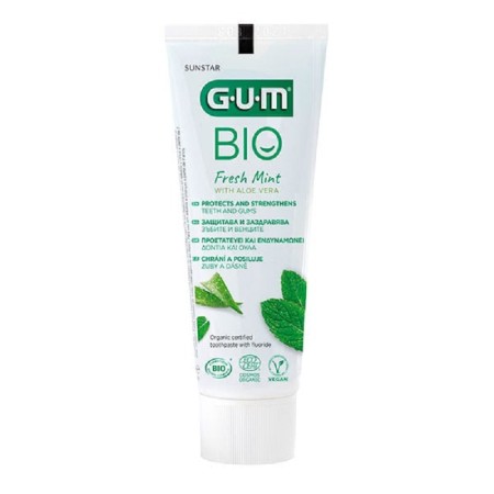 Gum Bio Fresh Mint Οργανική Οδοντόκρεμα με Αλόη 75ml