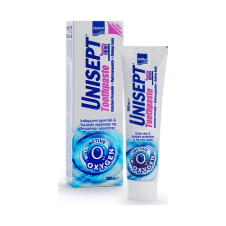 Intermed Unisept Toothpaste Οδοντόκρεμα για πολλαπλή προστασία της στοματικής κοιλότητας κατά την διάρκεια της Εγκυμοσύνης 100ml