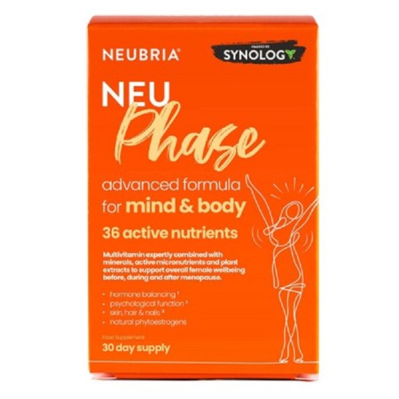 Neubria Neu Phase Συμπλήρωμα Διατροφής Για Μυαλό & Σώμα 30tabs