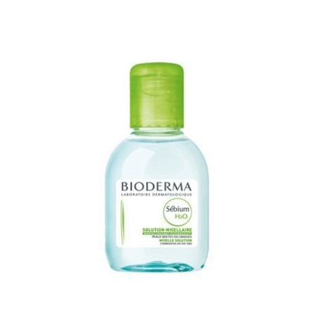 Bioderma Sebium H2O, Διάλυμα Καθαρισμού & Ντεμακιγιάζ για Μικτές / Λιπαρές Επιδερμίδες 100ml