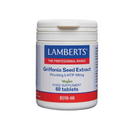Lamberts Griffonia Seed Extract Providing 5-HTP 100mg, 60tabs