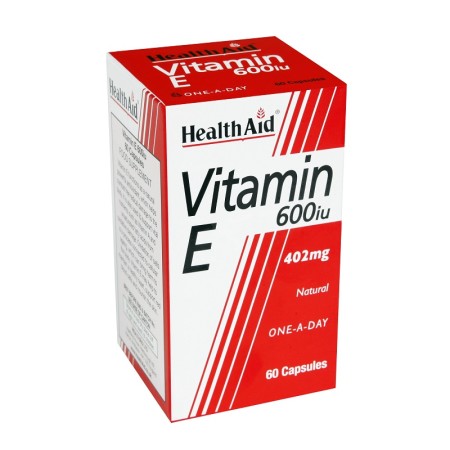 Health Aid Vitamin E 600iu, Υγεία Καρδιαγγειακού & Ανοσοποιητικού 60caps