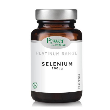 Power Of Nature Platinum Range Selenium 200mg 30 κάψουλες