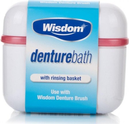 Wisdom Denture Bath - Δοχείο πλύσης για Τεχνητές Οδοντοστοιχίες 1 τμχ