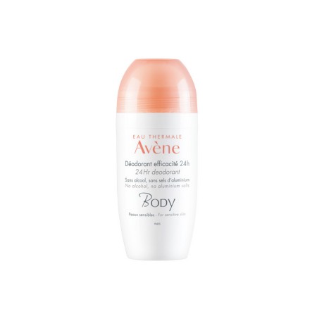 Avene - Body Deodorant Efficacite 24h Roll-On Αποσμητικό, 50ml