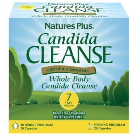 Natures Plus Candida Cleanse Αποτοξίνωση Σώματος 7 ημερών 56 κάψουλες