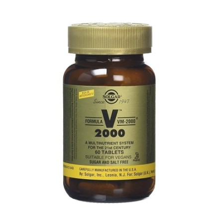 Solgar Formula VM-2000, Πολυβιταμίνη Υψηλής Ισχύος 60 ταμπλέτες