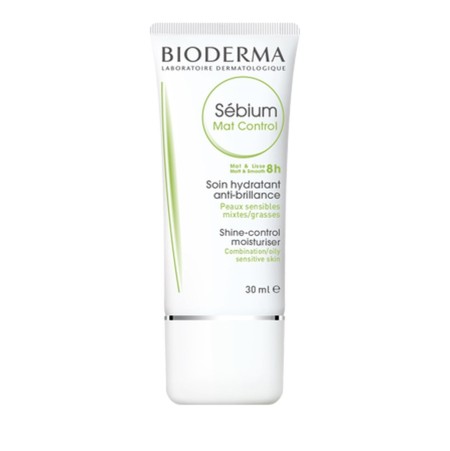 Bioderma - Sebium Mat Control, Ενυδατική Κρέμα με Ματ Αποτέλεσμα, 30ml